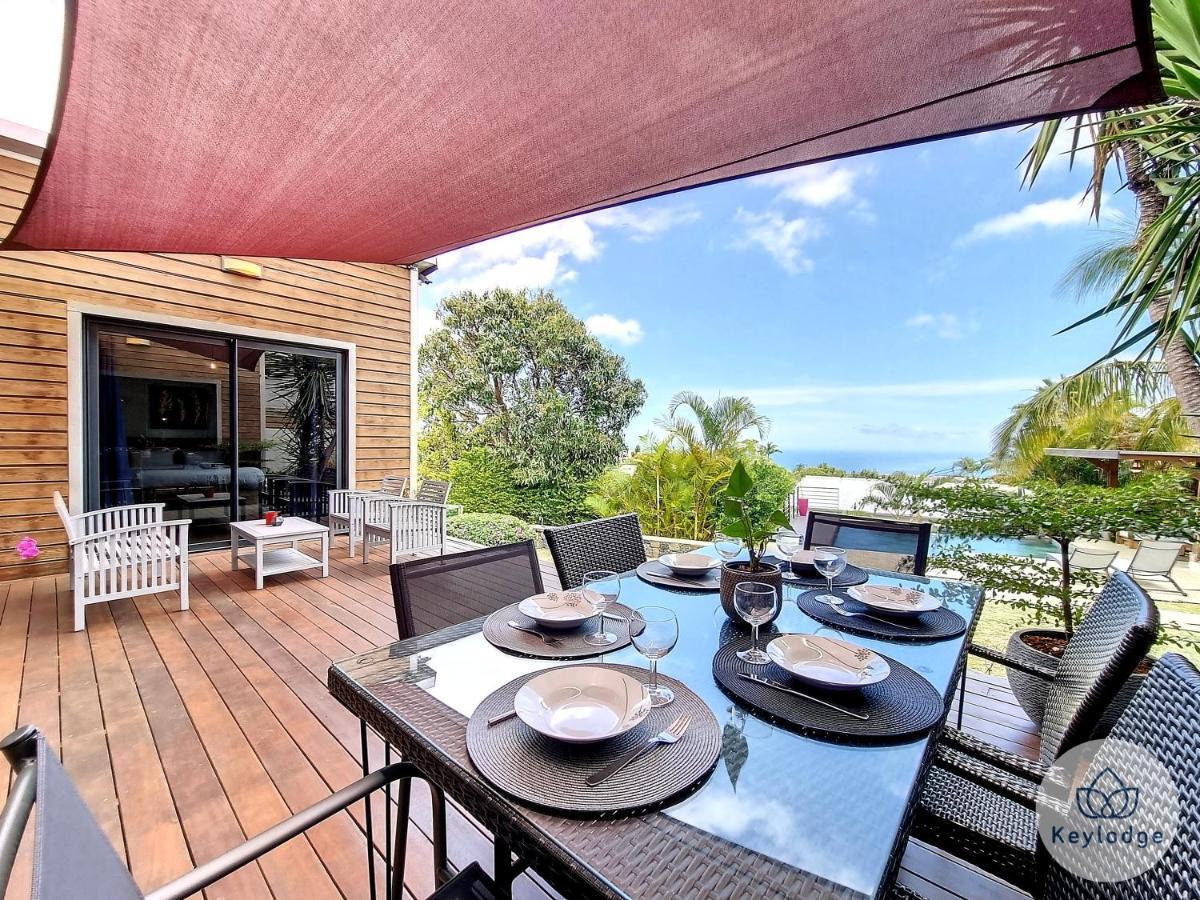 Villa O Baobhai Classee 4 Etoiles - Pisicine Privee Et Vue Mer - Saint-Pierre 외부 사진