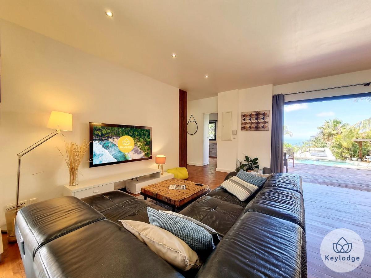 Villa O Baobhai Classee 4 Etoiles - Pisicine Privee Et Vue Mer - Saint-Pierre 외부 사진