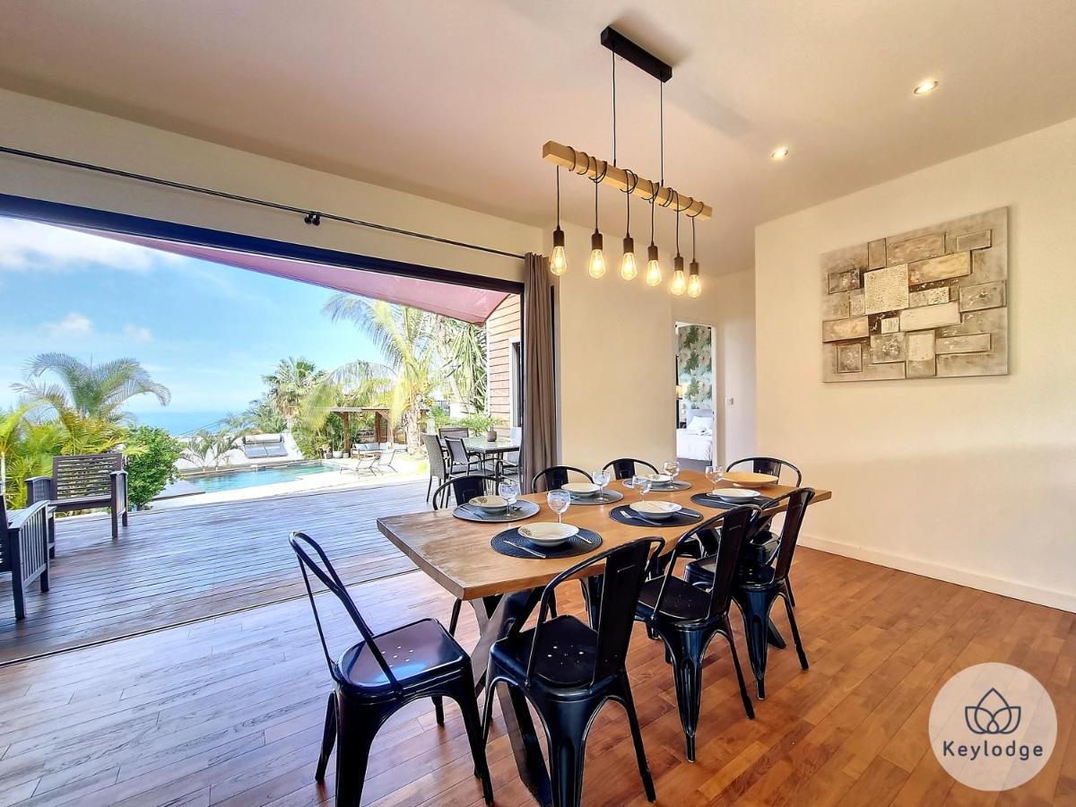 Villa O Baobhai Classee 4 Etoiles - Pisicine Privee Et Vue Mer - Saint-Pierre 외부 사진