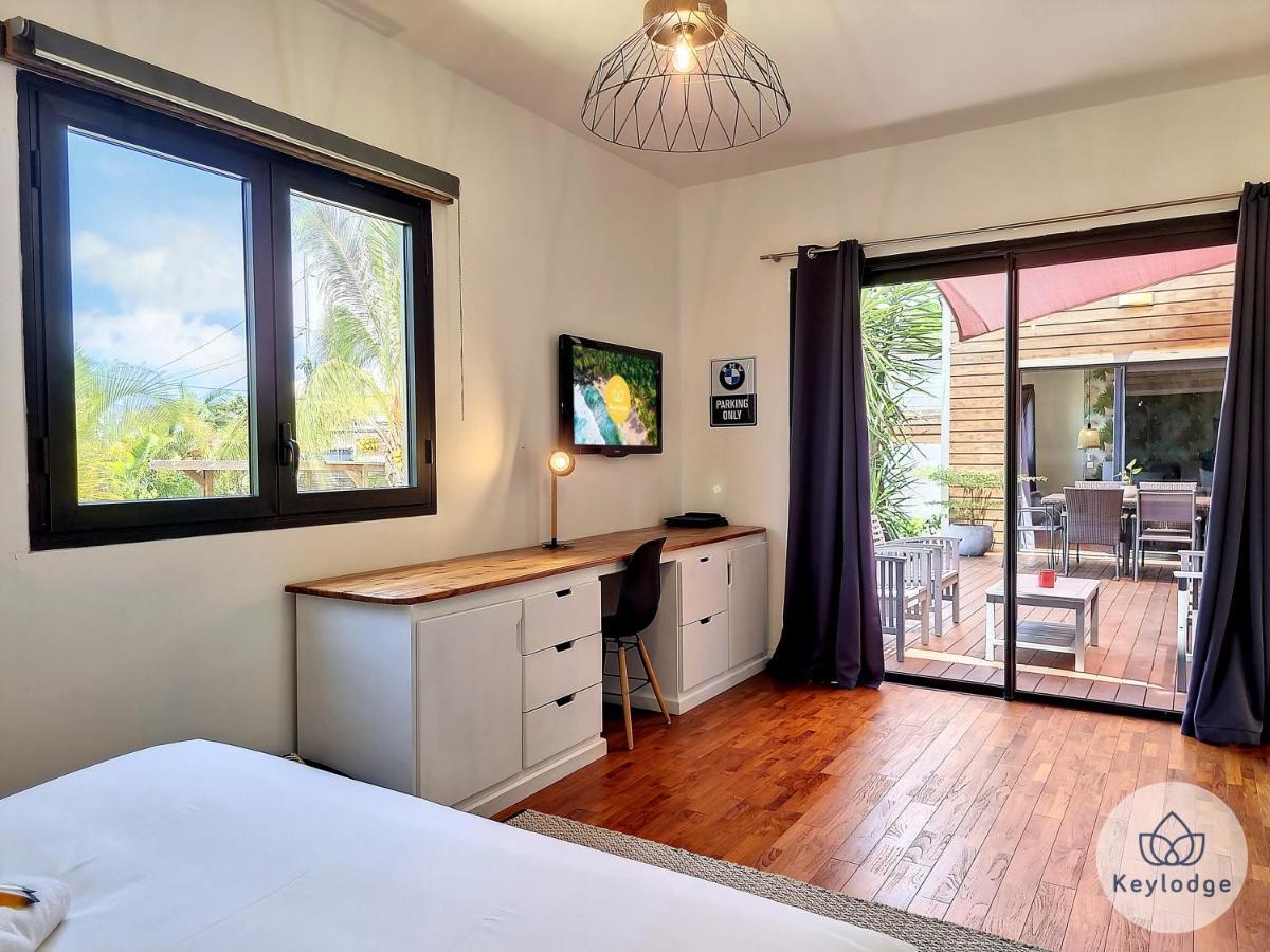Villa O Baobhai Classee 4 Etoiles - Pisicine Privee Et Vue Mer - Saint-Pierre 외부 사진
